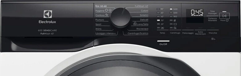 Electrolux EW6FZ28 Serie 600 Lavatrice A Libera Installazione 8 Kg, 1400 Giri, Sensicare, Fullwash, Hygiene, Classe A, Bianco