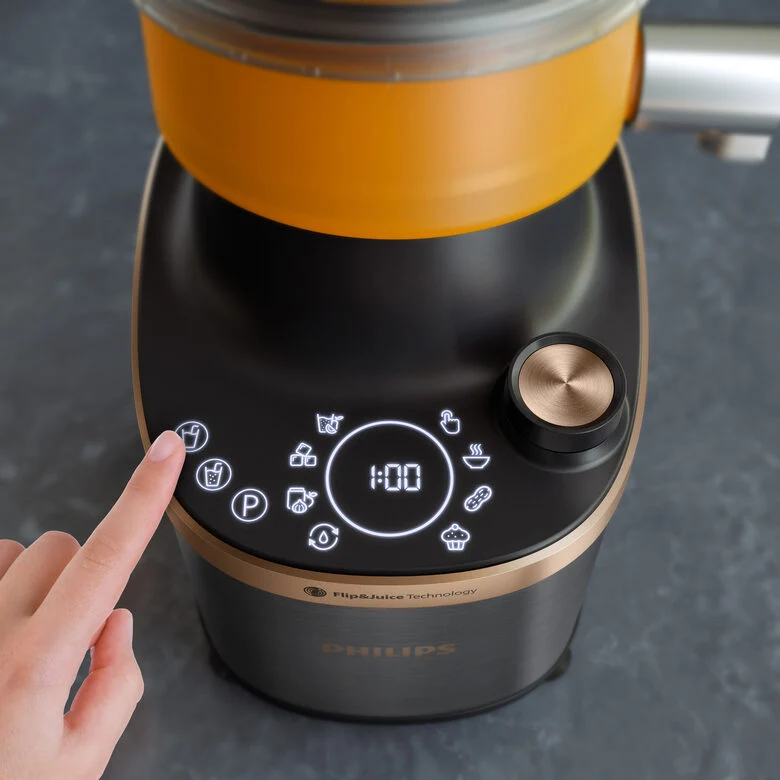 Philips HR3770/00 frullatore Frullatore per cottura 1500 W Nero, Rame