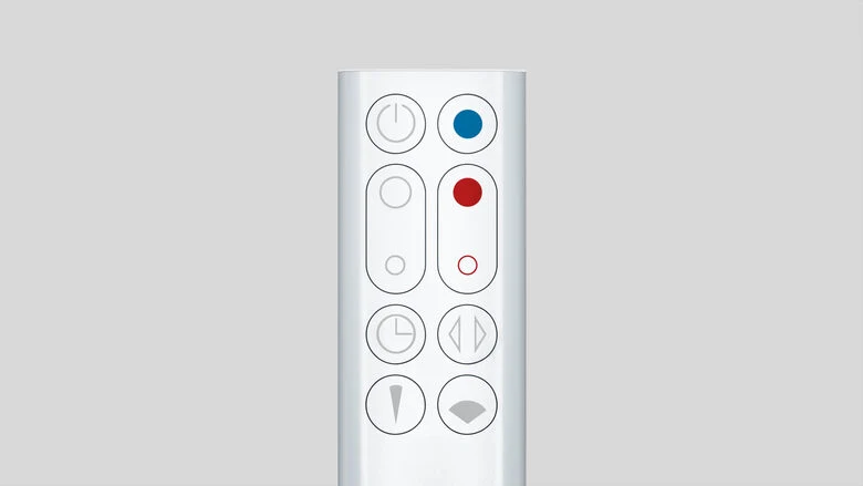 Dyson AM09 Termoventilatore Jet Focus Hot+Cool
