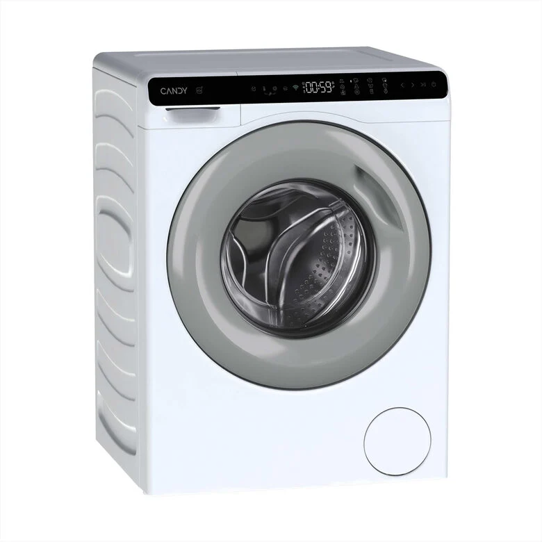 Candy CW50-BP12307GU-S, Prowash 700 Mini Lavatrice A Libera Installazione 5 Kg, 1200 Giri, Classe A, Bianco, Inverter, Wi-fi