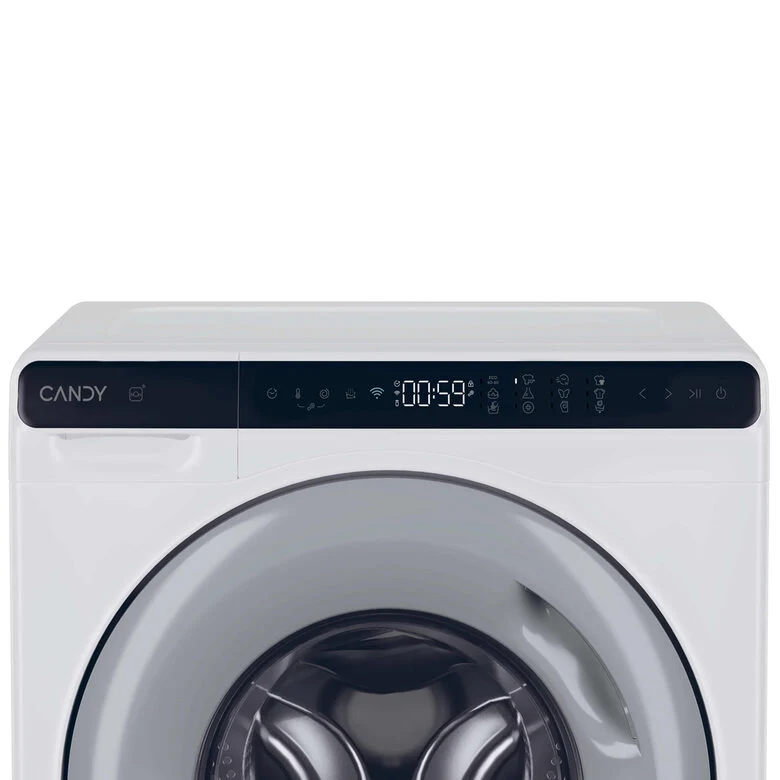 Candy CW50-BP12307GU-S, Prowash 700 Mini Lavatrice A Libera Installazione 5 Kg, 1200 Giri, Classe A, Bianco, Inverter, Wi-fi