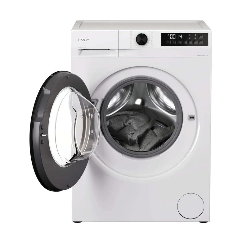 Candy GD 49G8-S Prowash 300 Lavatrice A Libera Installazione 9 Kg, 1400 Giri, Classe A, Inverter, Fresh Vapor, 8 Cicli Rapidi, Bianco