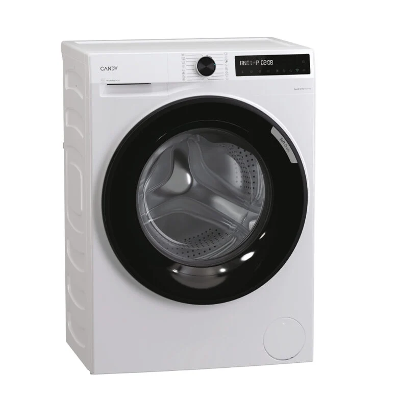 Candy ProWash 500, Lavatrice Carica Frontale 11 KG, 30% più efficente della classe A, 1400 giri, Bianco, Inverter, Vapore, Wi-Fi, Smart Wash, BR 411BL9-S