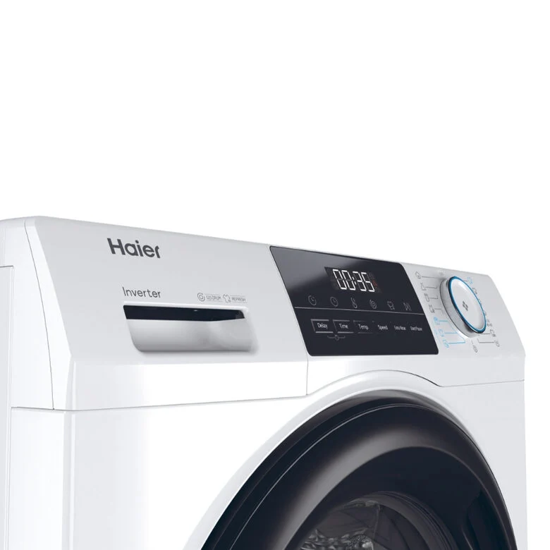 Haier HW110-BP14929A-S Serie 1 Lavatrice A Libera Installazione 11 Kg, 1400 Giri, Classe A, Inverter, Refresh, Bianco