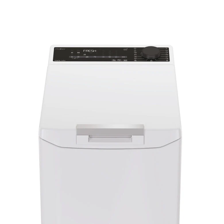 Haier THASN286TM5-S T Series 7 Lavatrice A Libera Installazione Carica Dall'alto 8 Kg, 1200 Giri, Classe A, Bianco, Inverter, Vapore, Wi-fi