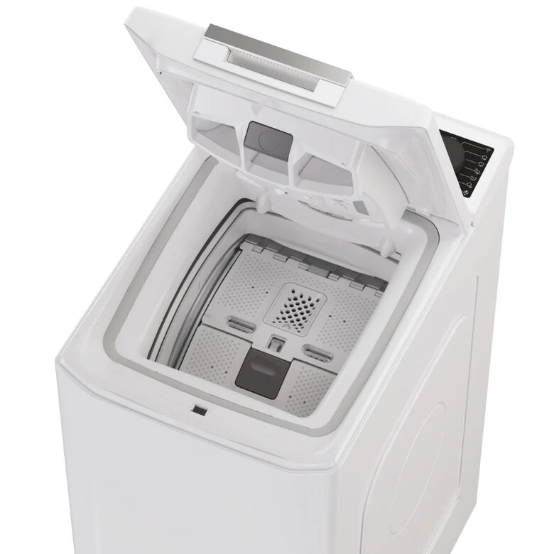 Haier THASN476TM5-S T Serie 7 Lavatrice Carica Dall'alto A Libera Installazione 7 Kg, 1400 Giri, Classe A, Inverter, Vapore, Bianco