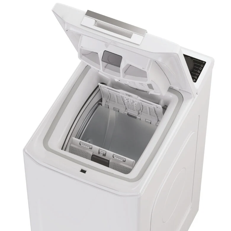 Haier THASN476TM5-S T Serie 7 Lavatrice Carica Dall'alto A Libera Installazione 7 Kg, 1400 Giri, Classe A, Inverter, Vapore, Bianco
