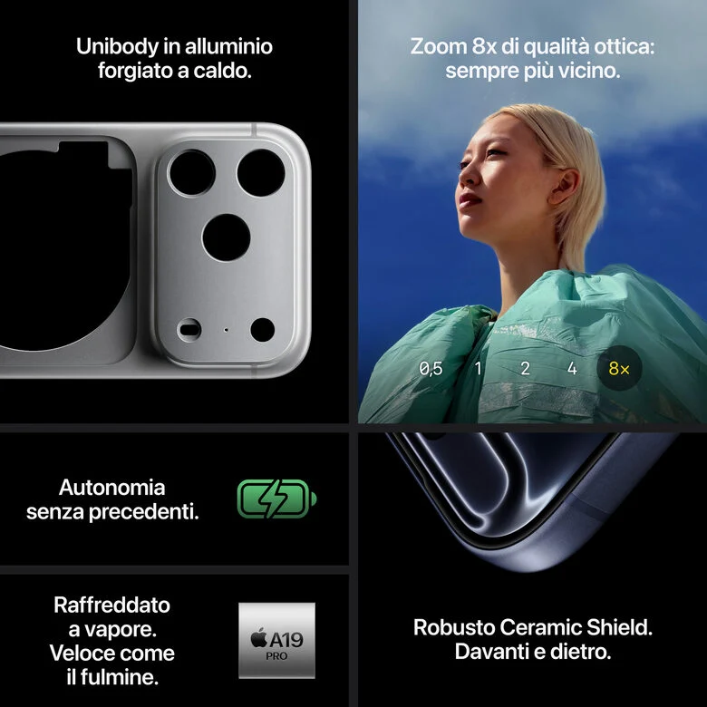 Apple iPhone 17 Pro 1TB Arancione Cosmico