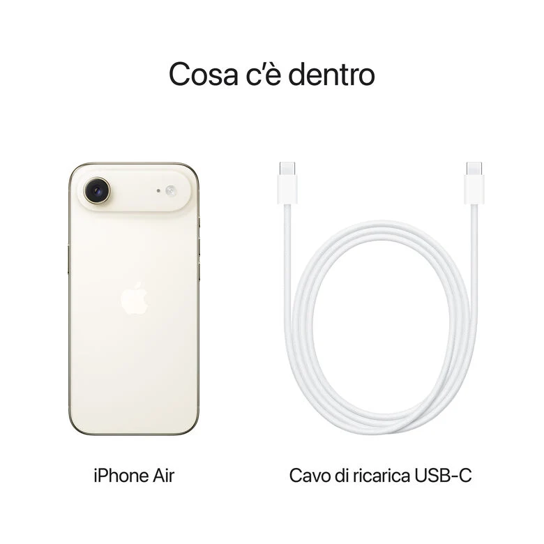 Apple iPhone Air 256GB Oro Chiaro