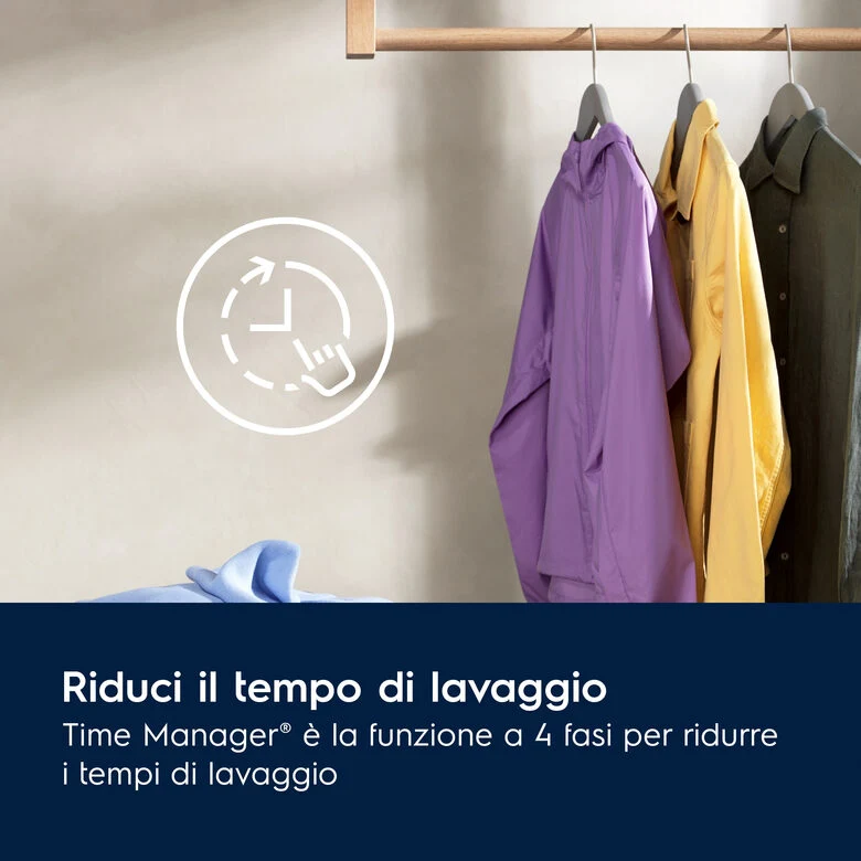 Electrolux EW6FZBG215 Lavatrice Libera Installazione 10,5 Kg, 1400 Giri, Classe A, Bianco
