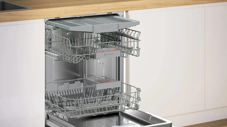 Bosch SMV4HVX14E Serie 4, Lavastoviglie da incasso a scomparsa totale, Classe C, 60 cm