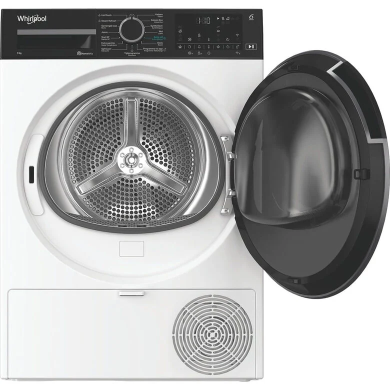 Whirlpool C WD 96M GBS IT, Capacità 9kg, classe A, colore Manhattan Grey, Display digitale XL, Wi-Fi, IronTouch