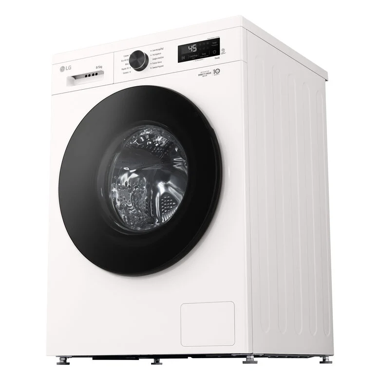 LG W4NX1085NWB Lavasciuga 8/5kg Serie X1, Classe A/E, 6 Motion Direct Drive, Wi-Fi, 1400 giri, Allergy Care, Bianca