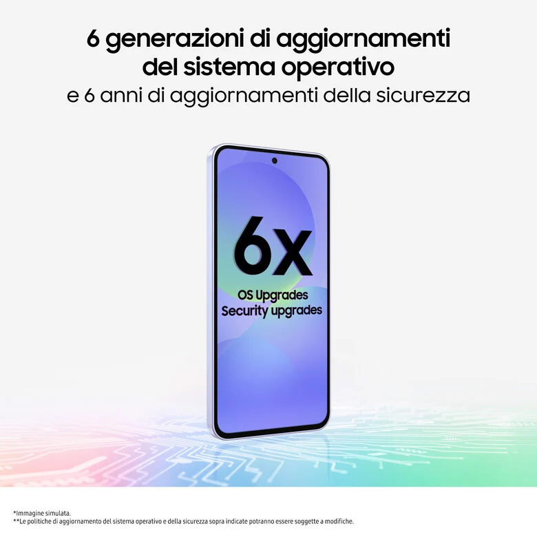 Samsung Galaxy A36 17 cm (6.7") Doppia SIM Android 15 5G USB tipo-C 6 GB 128 GB 5000 mAh Nero
