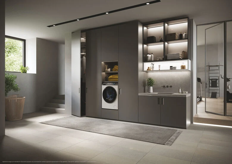 Haier HW110-B14979EU1IT I-Pro Serie 7 Plus Lavatrice A Libera Installazione 11 Kg, 1400 Giri, Classe A-30%, Bianco