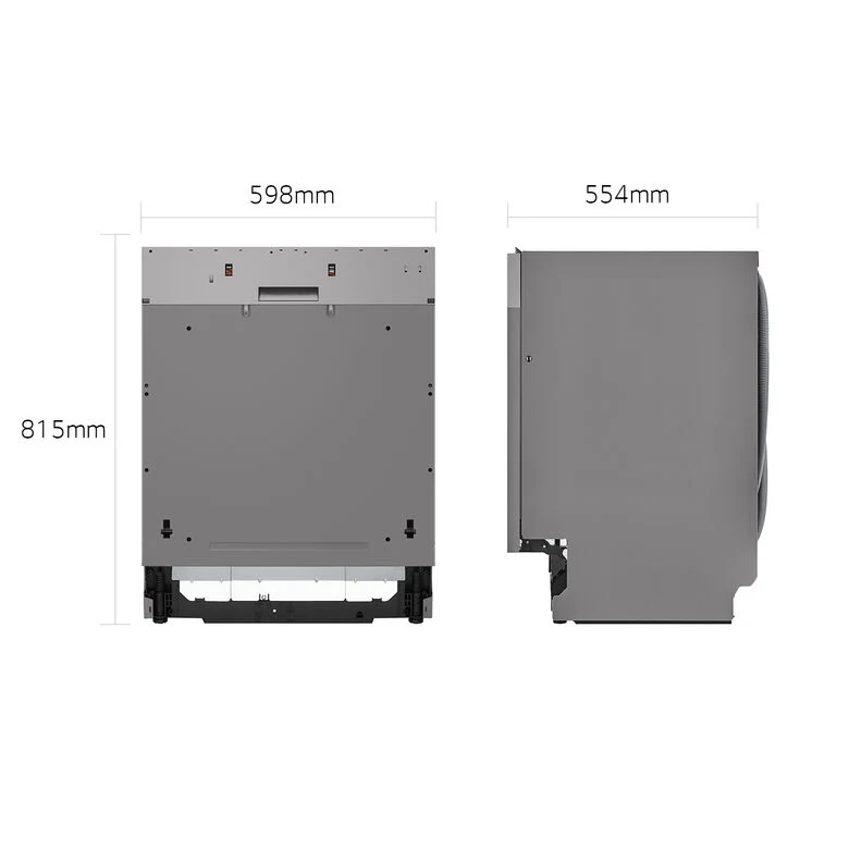 LG QuadWash DB242TX Lavastoviglie a scomparsa totale Classe D 46dB 14 coperti Wi-Fi