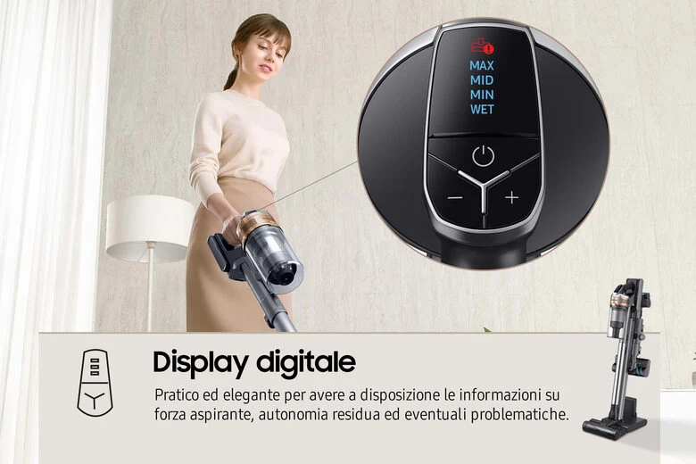 Samsung Aspirapolvere senza filo Jet™ 90 200W VS20R9076T7