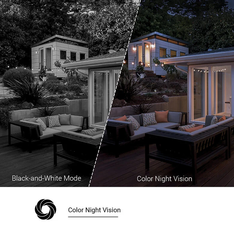 EZVIZ C3N Telecamera Wi-Fi per Esterno con visione notturna a colori