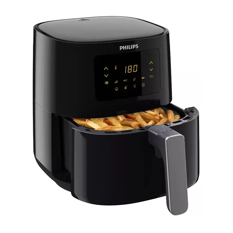 Philips HD9252/70 Airfryer Friggitrice ad Aria 4 porzioni RapidAir QuickClean Display LED