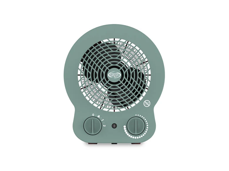 Argoclima DORI MINT stufetta elettrica Interno Colore menta Ventilatore domestico con pale