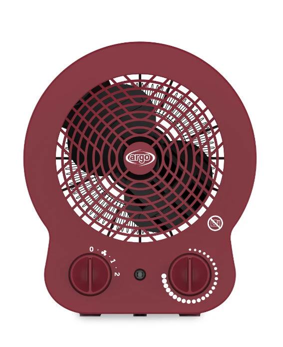Argoclima Dori Interno Bacca 2000 W Riscaldatore ambiente elettrico con ventilatore