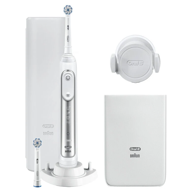 Oral-B Genius 8600 Spazzolino Elettrico Argento