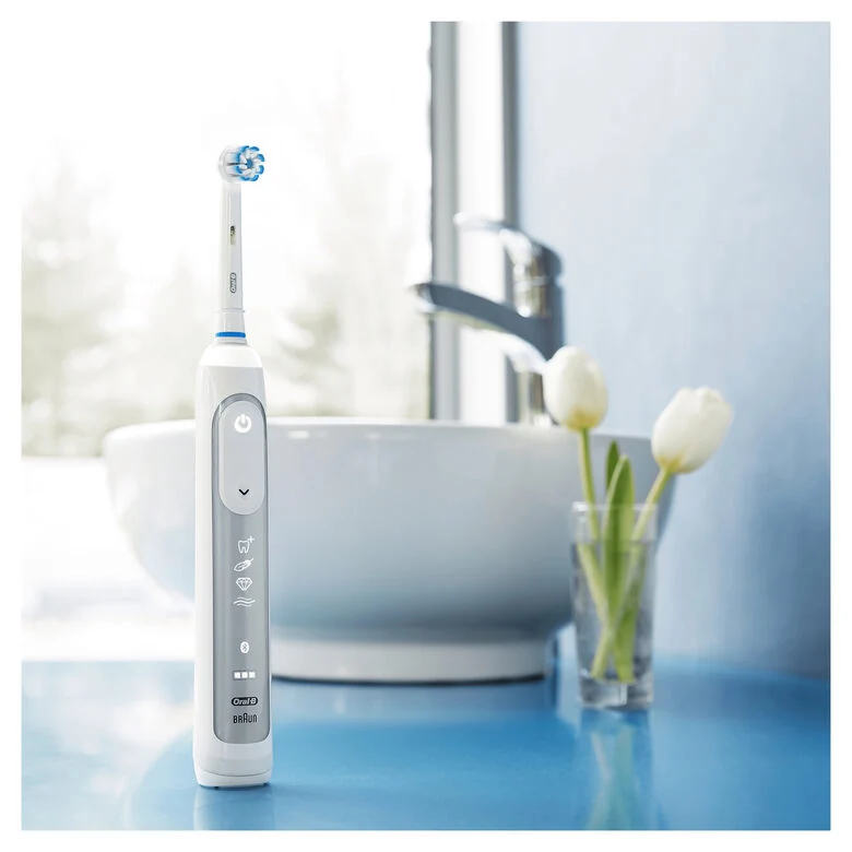 Oral-B Genius 8600 Spazzolino Elettrico Argento