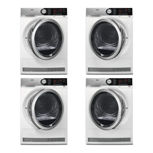 AEG T9DEC857 asciugatrice Libera installazione Caricamento frontale 8 kg A+++ Bianco
