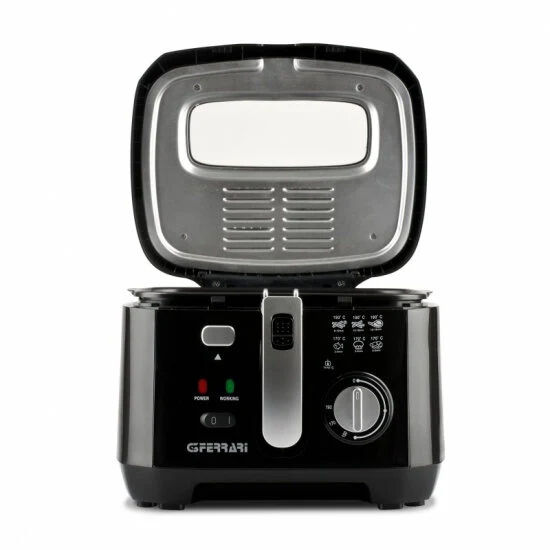 G3 Ferrari Croccante Singolo 2,5 L 1800 W Friggitrice Nero