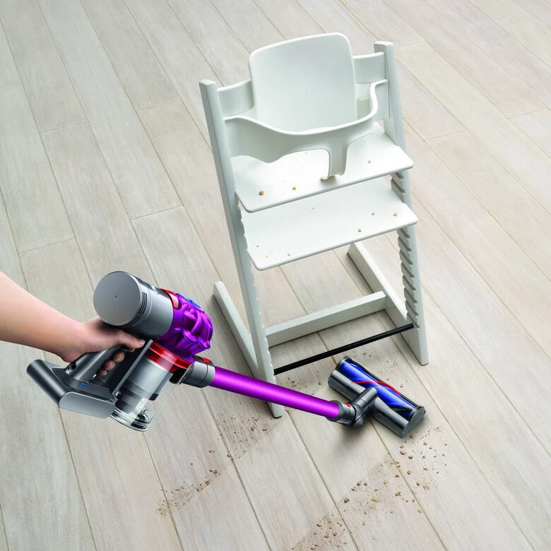 Dyson V7 Motorhead Fucsia, Nichel Senza sacchetto