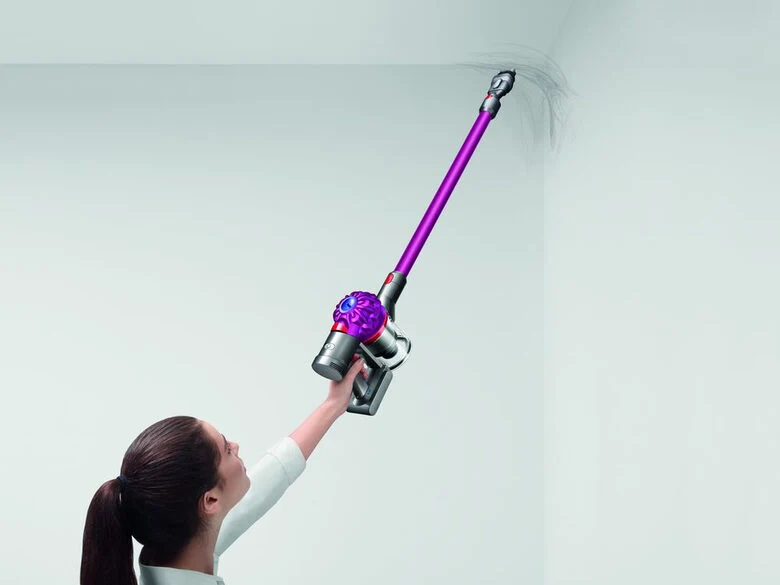 Dyson V7 Motorhead Fucsia, Nichel Senza sacchetto