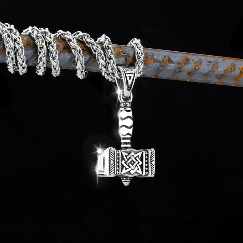 Hammer Pendant Necklace