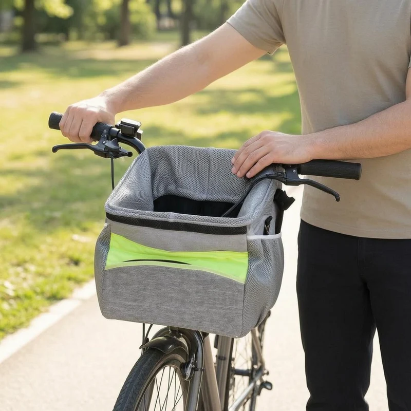 Pet Bike Basket Carrier