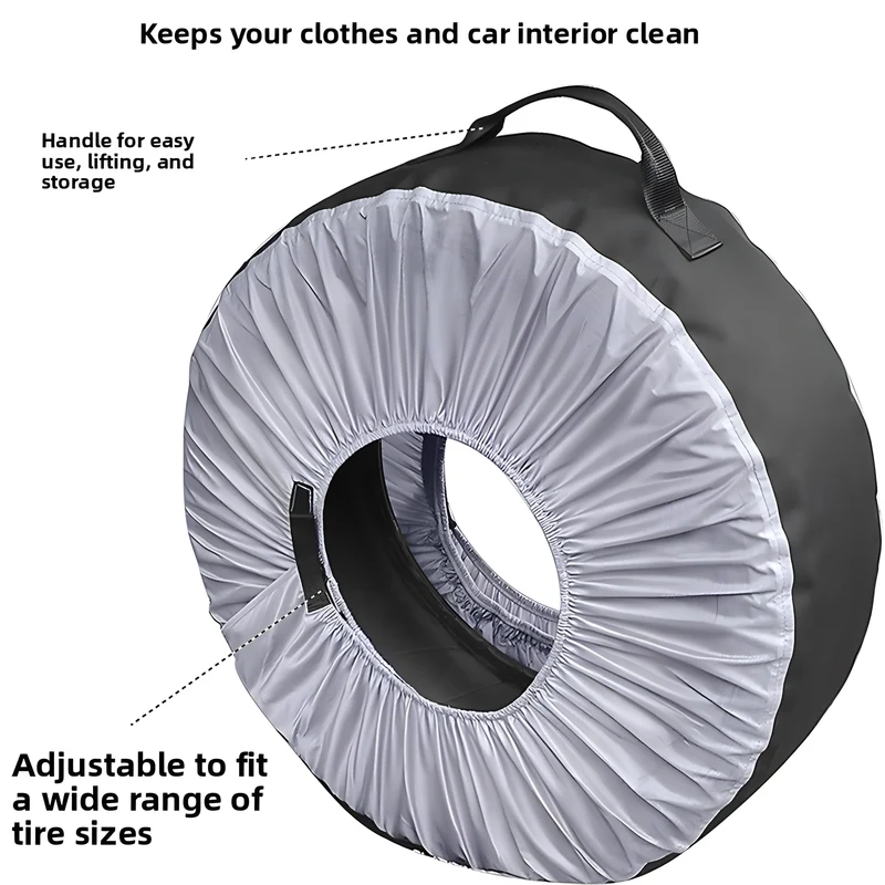 Universal Spare Tire Cover Set