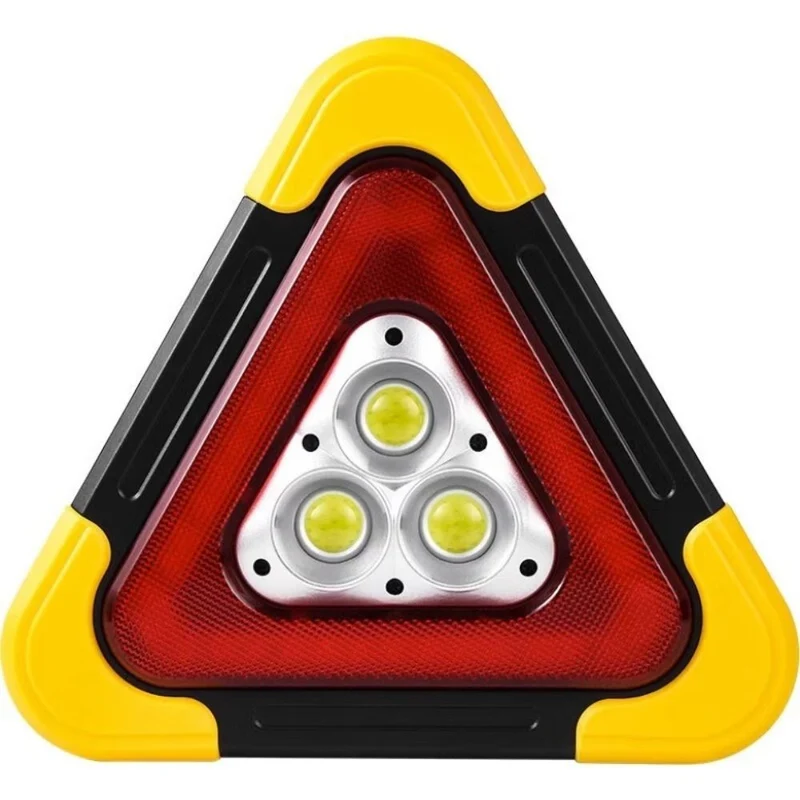 LED Solar Warning Triangle