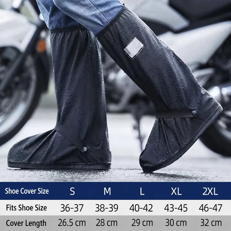 High-Tube Waterproof Shoe Covers
