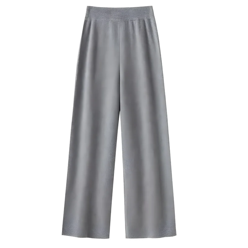 Wool Wide-Leg Pants