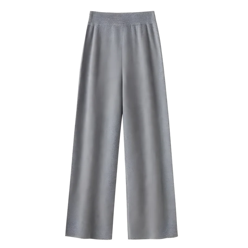 Wool Wide-Leg Pants