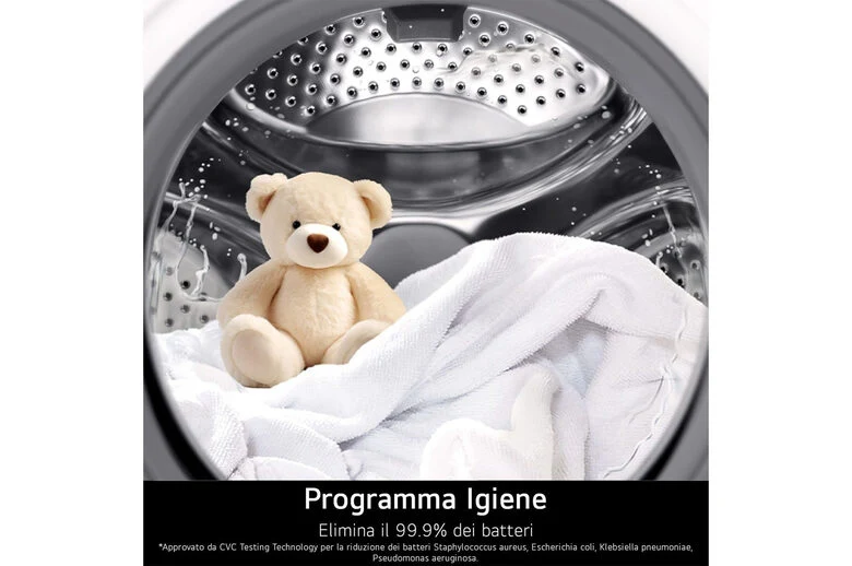 LG RNX5009TWBB Serie X5 Asciugatrice Libera Installazione 9 Kg, Pompa Di Calore Dual Inverter, Turbo Dry, AI Dry, Wi-Fi, Allergy Care, Classe B, Bianco