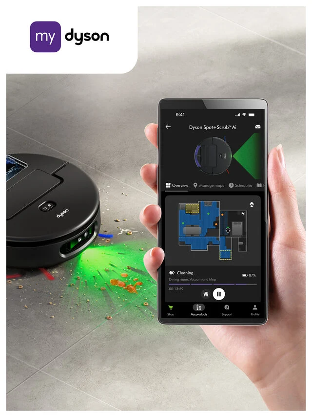 Dyson Spot+scrub Ai 0,25 L Nero