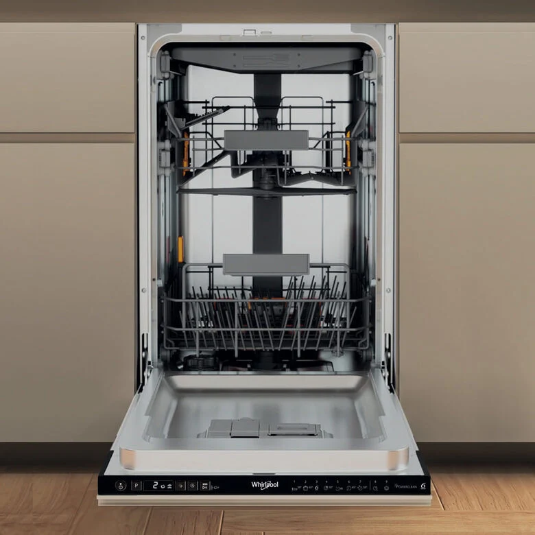 Whirlpool Lavastoviglie 45 cm, classe C, 11 coperti, terzo cesto fisso