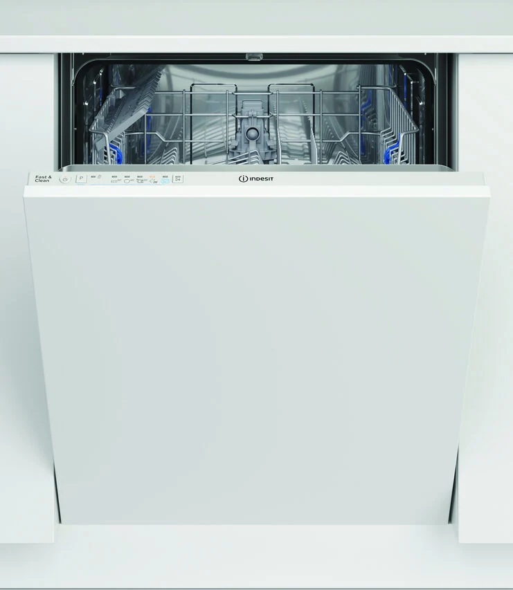 Indesit Lavastoviglie BI 60 cm, classe E, 14 coperti, Push&Go