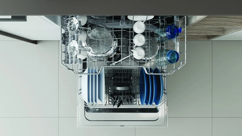 Indesit Lavastoviglie BI 60 cm, classe E, 14 coperti, Push&Go