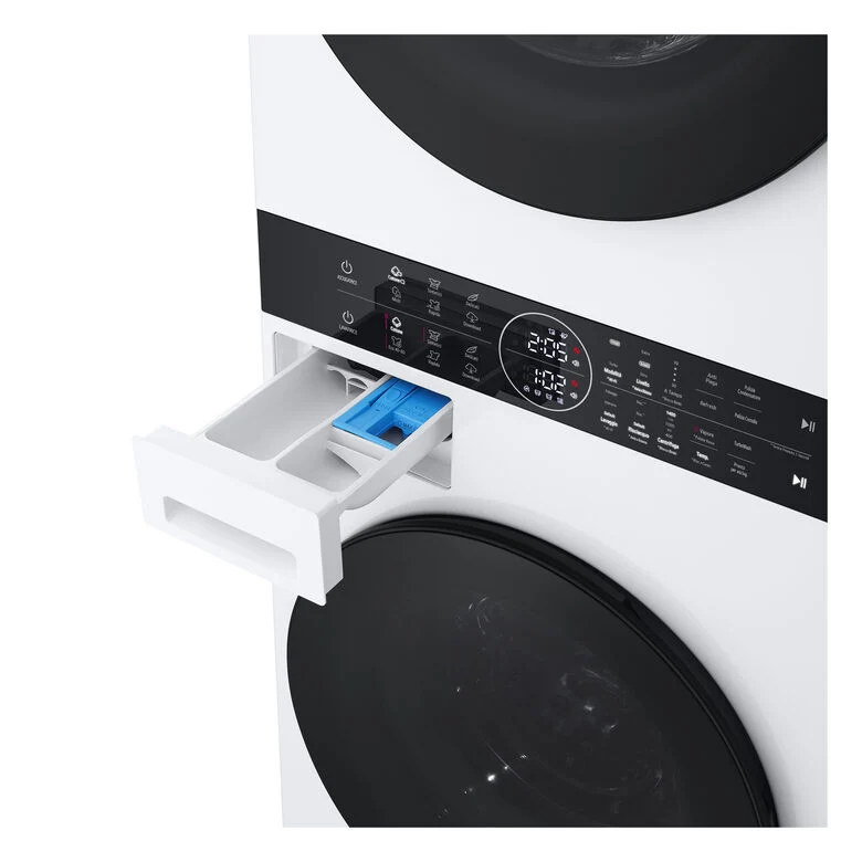 LG WashTower WT1210WWF Colonna Bucato 12/10kg AI DD, Classe A, Pannello unificato