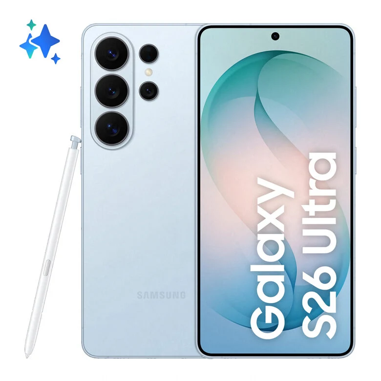 Samsung Galaxy S26 Ultra Smartphone AI, 512GB, Sky Blue