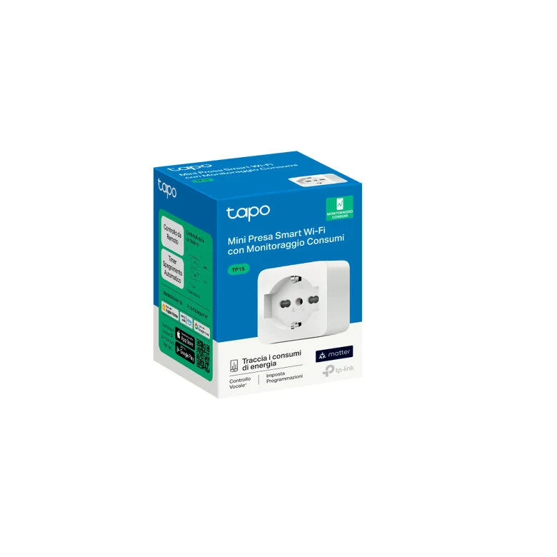 TP-Link TP15 presa intelligente 2300 W Casa Bianco