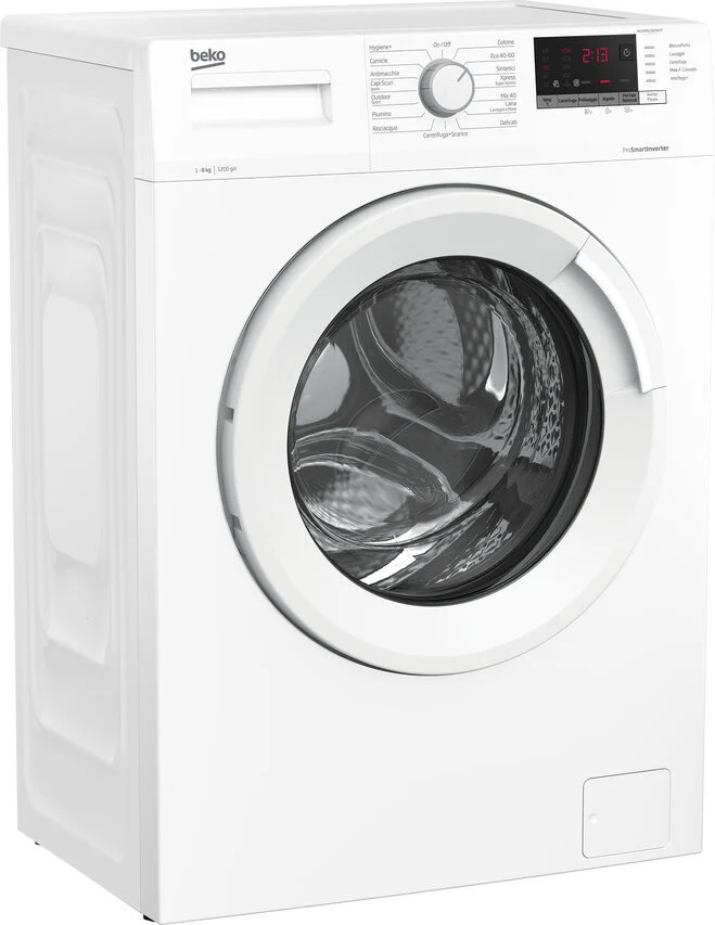 Beko WUXR81282WI/IT: Lavatrice 8kg, Classe A, 1200giri