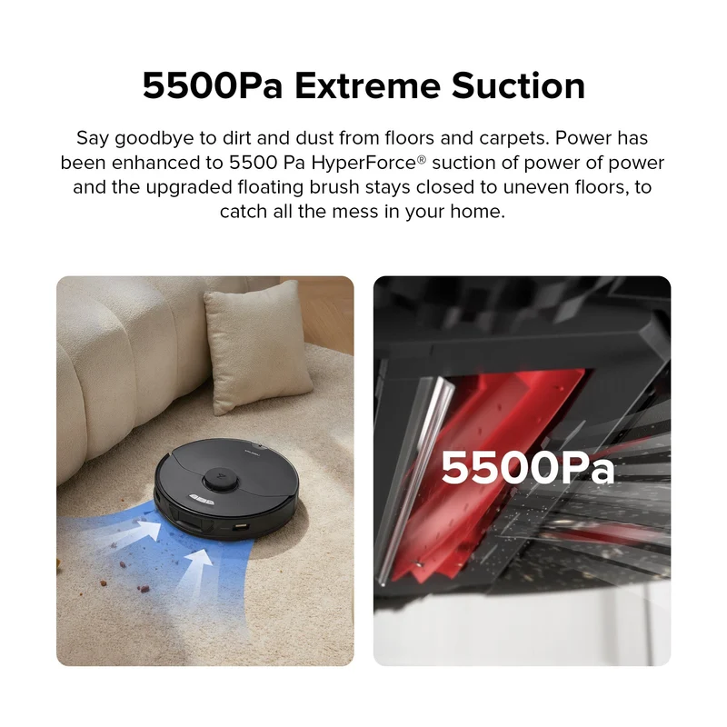 Roborock S7 Max Ultra Robot Vacuum with RockDock® Ultra