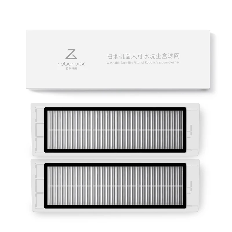 Roborock Washable Filter (2x) For Q5, S6, S5,S4 Series, E Series