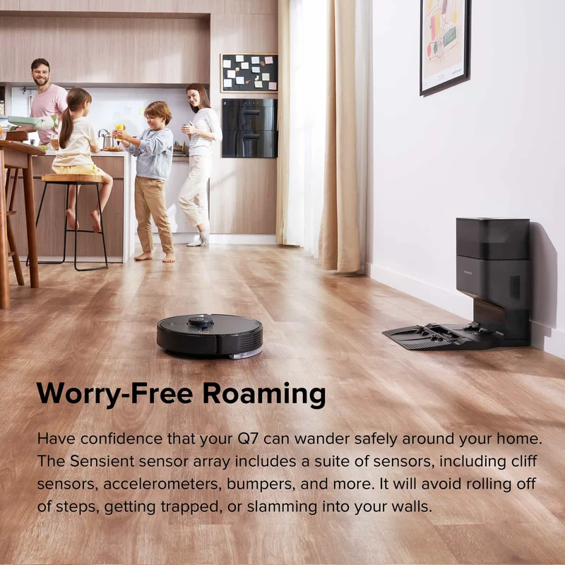 Roborock Q7+ Robot Vacumm with Auto-Empty Dock Pure